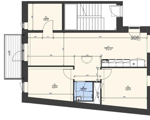Delevenlig 4-Værelses lejlighed nær Vestamager St.