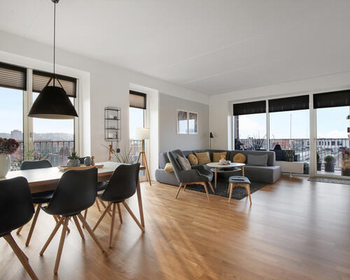 Skøn 4-værelses lejlighed med udsigt i AstaHus