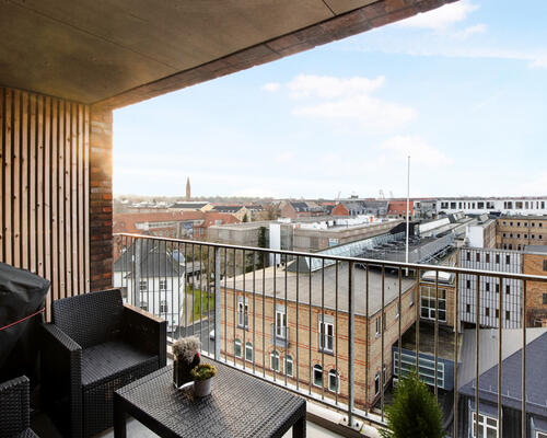 Skøn 4-værelses lejlighed med udsigt i AstaHus