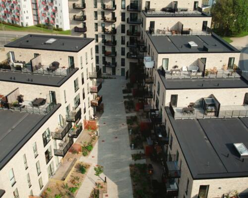 Nyopført 2-værelses lejlighed på Ankomstpladsen