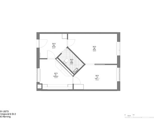 2 værelses lejlighed i Herning