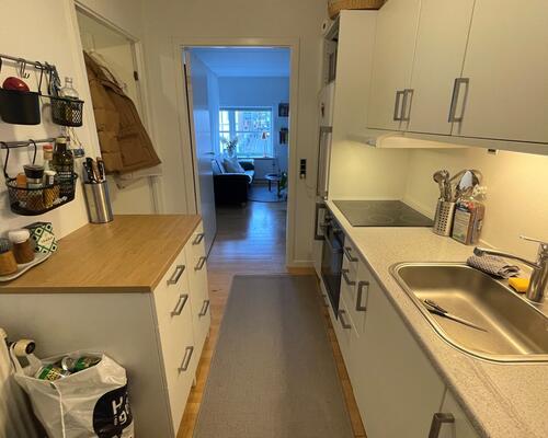 Stor 1-værelses med central beliggenhed.