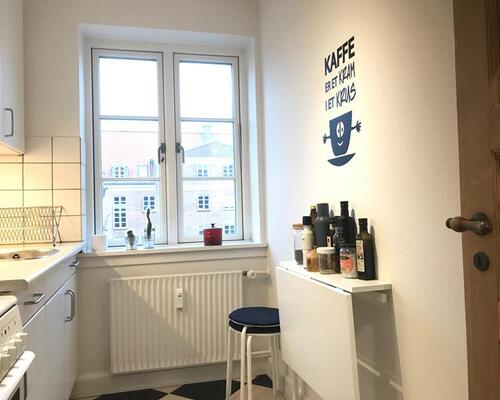 1 værelses lejlighed i charmerende ejendom på Frederiksbjerg