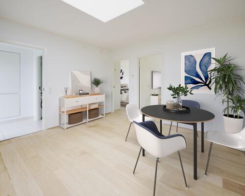 Eftertragtet 3-værelses rækkehus i Viby med egen have