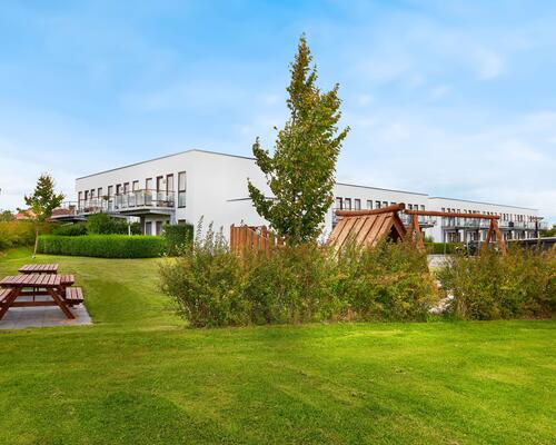 Eftertragtet 3-værelses lejlighed i Lystrup med terrasse og lille have