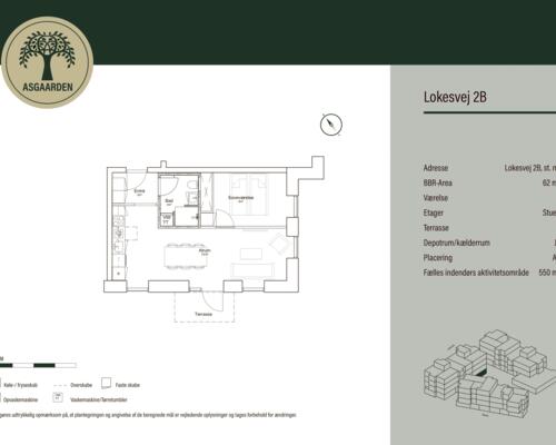 2 værelses lejlighed i Åbyhøj