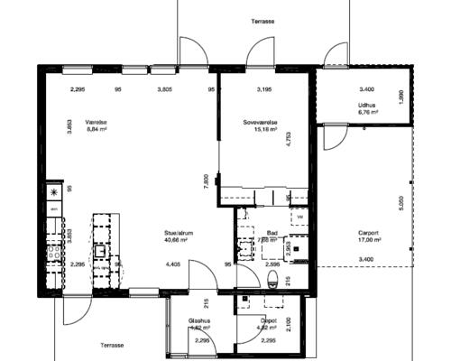 3 værelses hus i Holstebro