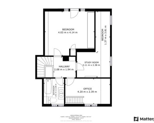 3 værelses hus i Hellerup