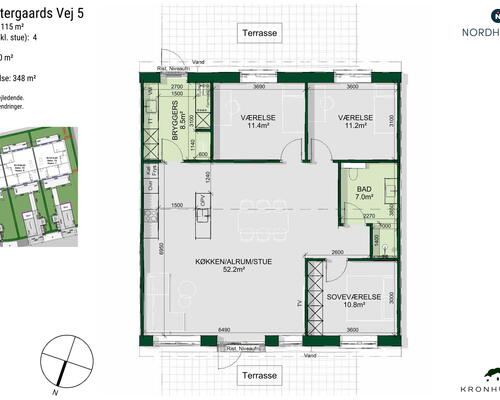 4 værelses hus i Kalundborg