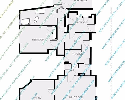 5 værelses lejlighed i Hjørring