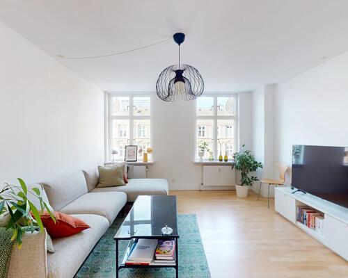 2 værelses lejlighed i København K
