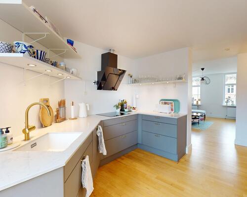 2 værelses lejlighed i København K