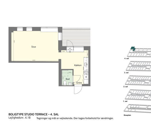 UNIKKE & RÅ STUDIOS PÅ AMAGERBRO MED FITNESS, TAGTERRASSE OG MEGET MERE!