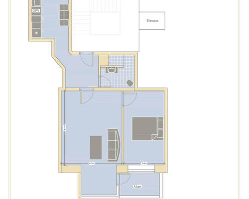 2 værelses lejlighed i Aalborg