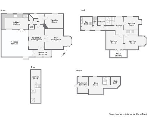 6 værelses hus i Vedbæk