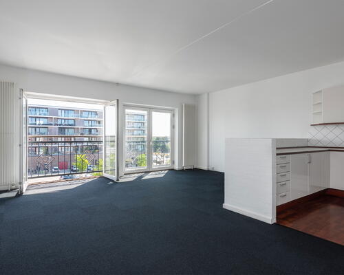 skøn 3-værelses lejlighed til fælles tagterrasse