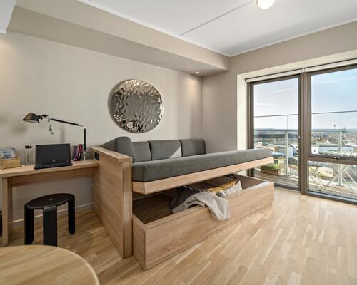 1 værelses lejlighed i Århus N