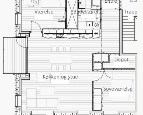 2 værelses lejlighed i Odense C