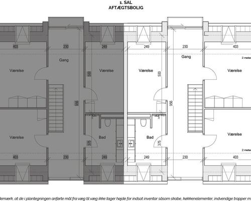 1 værelses hus i Viborg