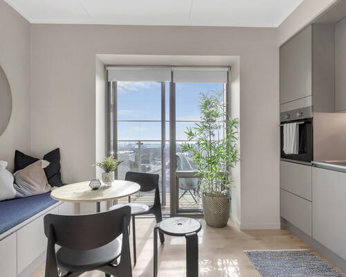 1 værelses lejlighed i Århus N