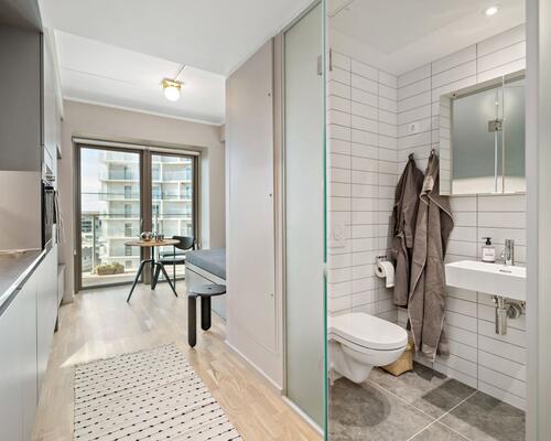 1 værelses lejlighed i Århus N