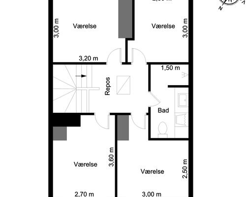 4 værelses hus i Odense C