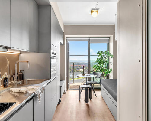 1 værelses lejlighed i Århus N