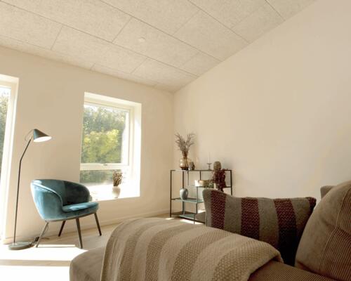 Lækkert 2-værelses rækkehus med god indretning. Obs. alle billeder, plantegninger og visualiseringer er vejledende. Denne bolig er spejlvendt ift. plantegningen.