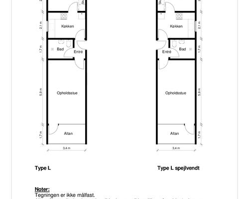 2 værelses lejlighed i Aalborg Øst
