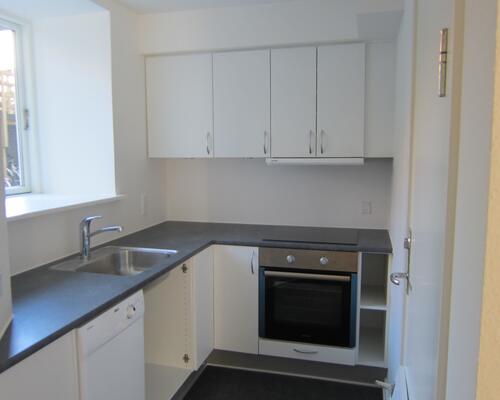 Lækker renoveret kælderlejlighed