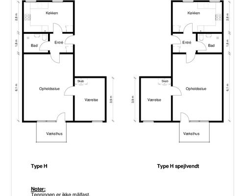 2 værelses lejlighed i Aalborg Øst