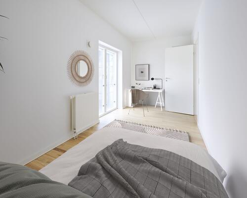 Perfekt delelejlighed for tre venner i Aarhus C