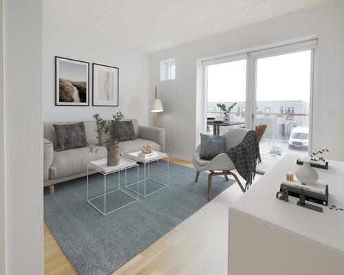 Skøn 3-værelses med altan og tæt på Aarhus