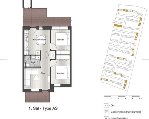 Skøn 3-værelses med altan og tæt på Aarhus