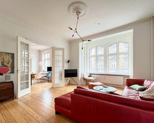 Stor delevenlig lejlighed i M.P.Bruuns gade midt på Frederiksbjerg