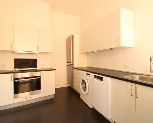 Stor 3-værelses bolig med altan og central beliggenhed