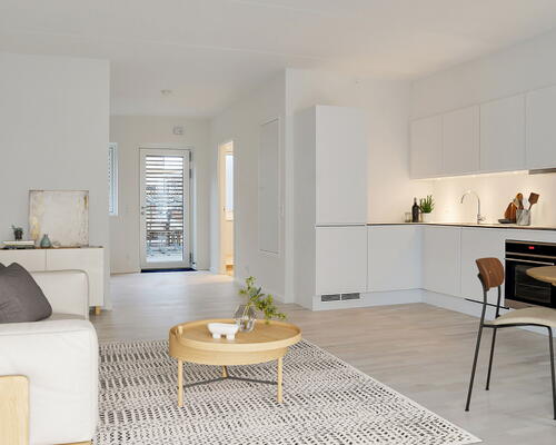 Teglværkskanten - Rummelig og lyst 4-værelses Rækkehus med egen terrasse