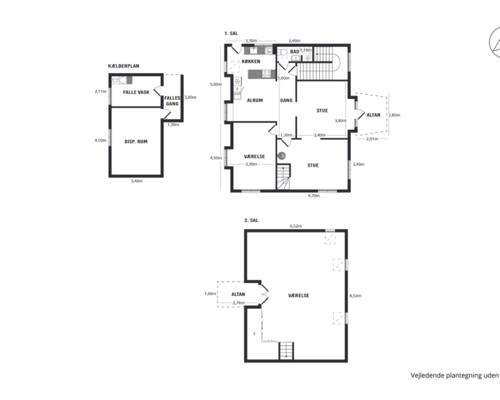 4 værelses lejlighed i Hellerup