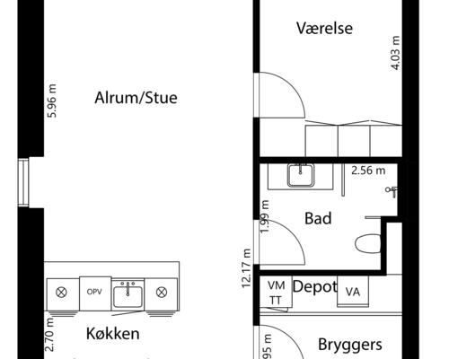 4 værelses hus i Vejle