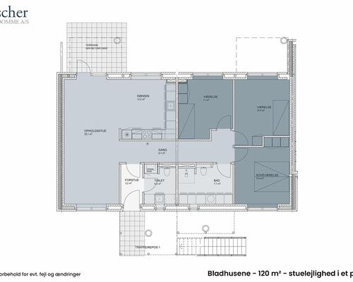 4 værelses lejlighed i Fredensborg
