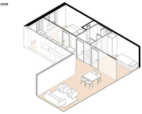 3 værelses lejlighed i Odense V