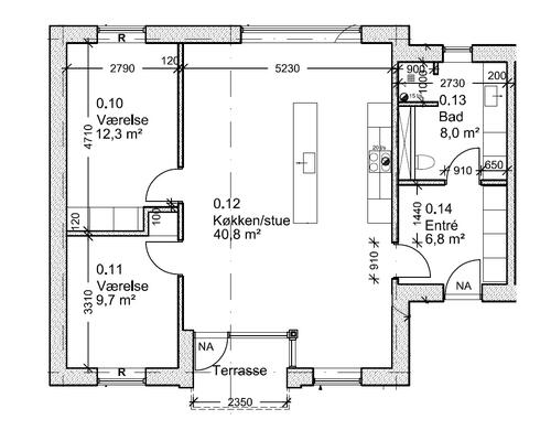 3 værelses lejlighed i Viborg