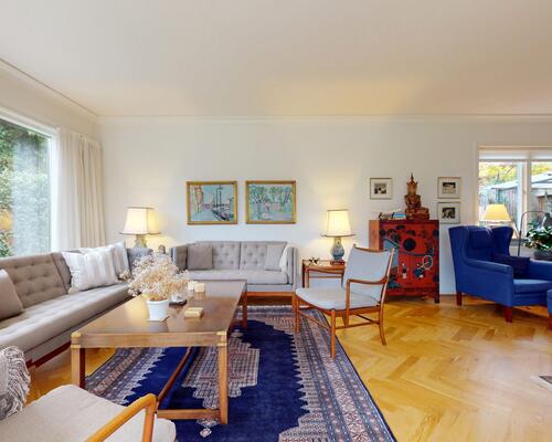 3 værelses hus i Charlottenlund