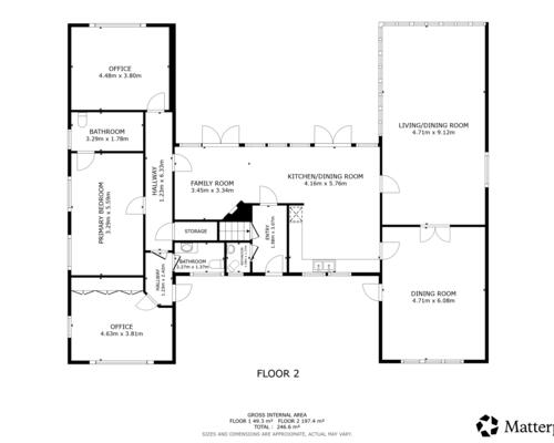 3 værelses hus i Charlottenlund