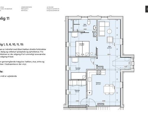 4 værelses lejlighed i Horsens