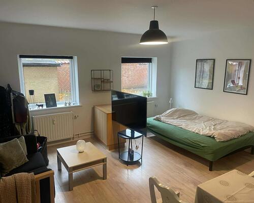 lejlighed 1 værelses i  Aabenraa tæt ved gågaden