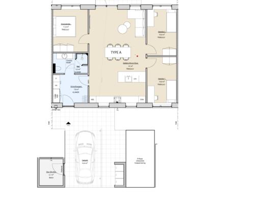 4 værelses hus i Holstebro