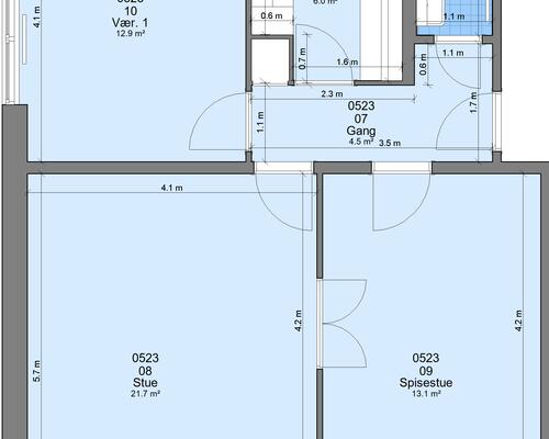 2 værelses lejlighed i Randers NØ