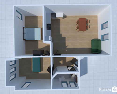 2 værelses lejlighed i Haderslev