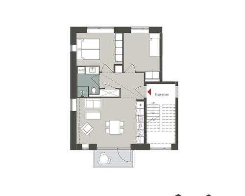 2 værelses lejlighed i Odense V